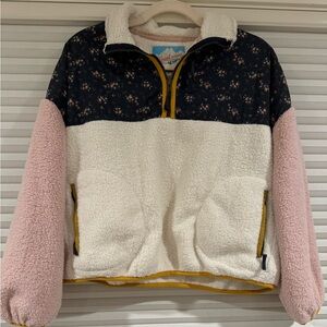 The Great Outdoors The Plush Colorblock Terrain Half-Zip, XS